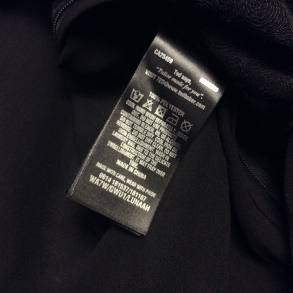 Ted Baker Black Lunaah Queen Bee Blouse - Picture 6 of 8